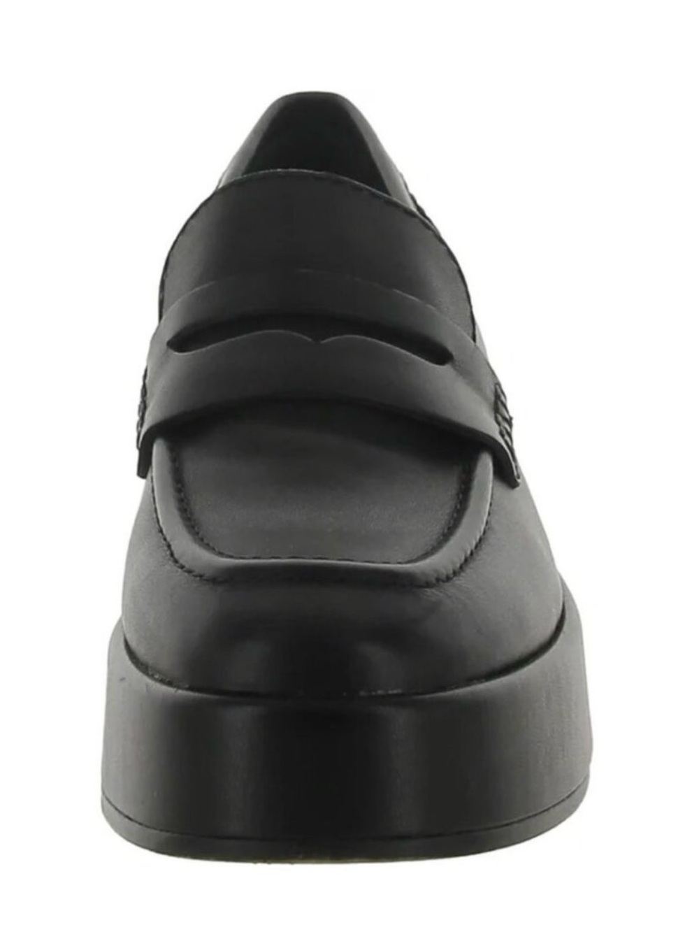 NIB DOLCE VITA Yanni Heeled Platform Loafer Slip On Black 8.5 - Picture 3 of 13